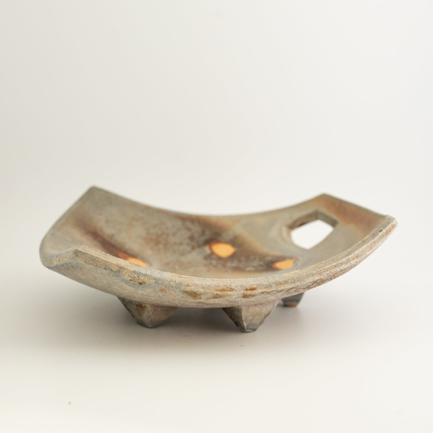 Footed Hand Plate #8